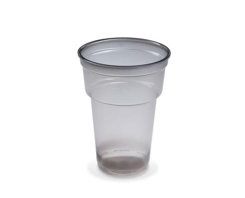 Újrahasználható SMOKE műanyag pohár 200 ml Fő kép