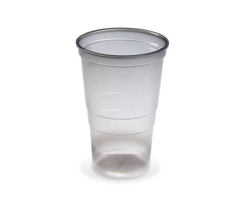 Újrahasználható SMOKE műanyag pohár 250 ml Fő kép