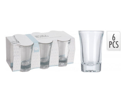 Üveg stampedlis pohárkészlet 40 ml Fő kép