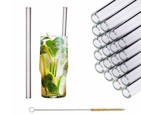 Üveg szívószál 20 cm 50 db-os Fő kép