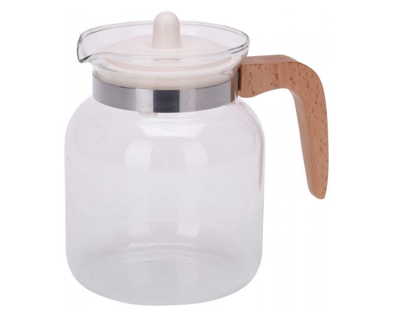 Üveg teáskancsó fedővel 1,5 l Fő kép