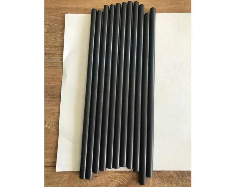 Vilhemp környezetbarát többször használatos szívószál 22 cm x 8 mm fekete