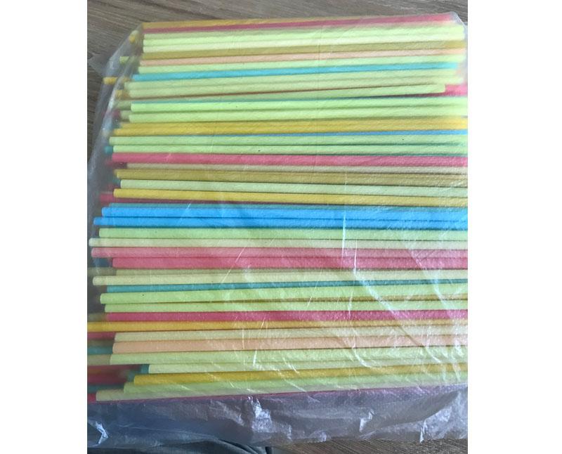 Vilhemp környezetbarát többször használatos szívószál 23 cm x 6 mm vegyes színekben Fő kép