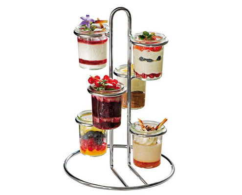 Weck szerviz állvány , átm. 22 cm, mag. 33 cm Fő kép