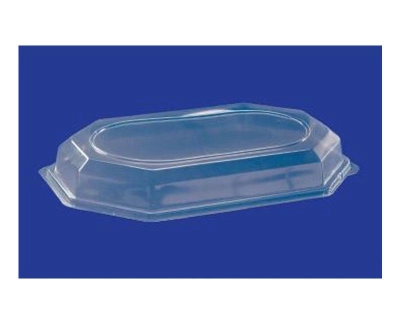 Catering PET tálcatető 10 személyes tálcához, 560 x 370 x 65 mm (GuillinPL) kép