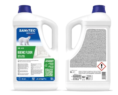 SANITEC IGIENIC FLOOR padozattisztító menta és citrom 5 kg kép