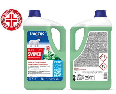 SANITEC SANIMED fertőtlenítő tisztítószer 5 kg kép