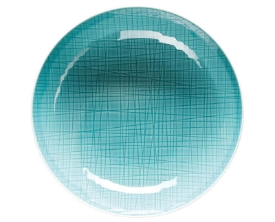 Rosenthal Mesh porcelán mélytányér kék 21 cm kép