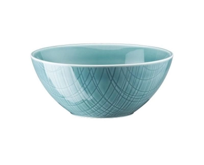 Rosenthal Mesh porcelán müzlis tálka kék színben - 14 cm kép