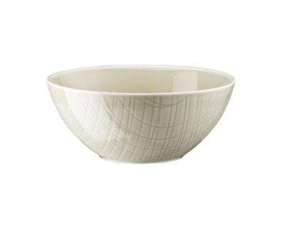 Rosenthal Mesh porcelán müzlis tálka krém színben - 14 cm kép