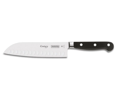 Tramontina Century Santoku kés 13 cm fekete nyéllel kép