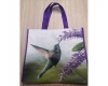 Szőtt PP táska kolibri mintás 43 x 19 x 38 cm