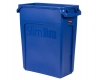 Rubbermaid Slim Jim keskeny szemetes kuka kék 60 l