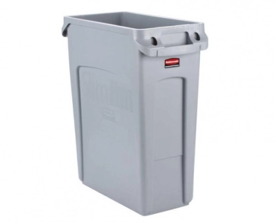 Rubbermaid Slim Jim keskeny szemetes kuka szürke 60 l kép