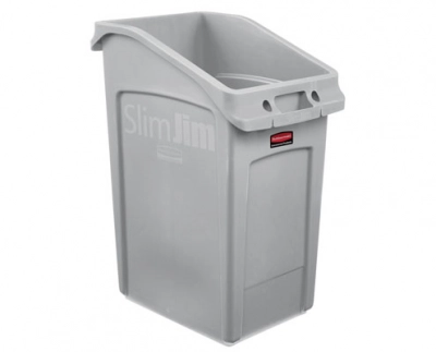 Rubbermaid Slim Jim asztal alá helyezhető kuka szürke 87 l kép