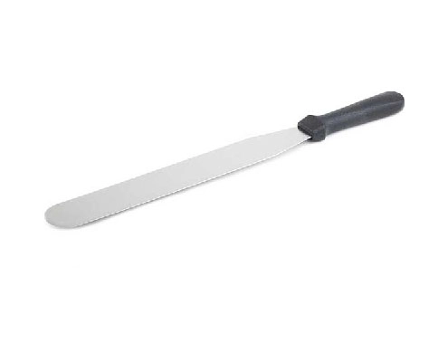 Rozsdamentes acél spatula polipropilén csúszásmentes nyéllel 48,5 cm