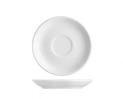 Basic porcelán csészealj 12 cm kép