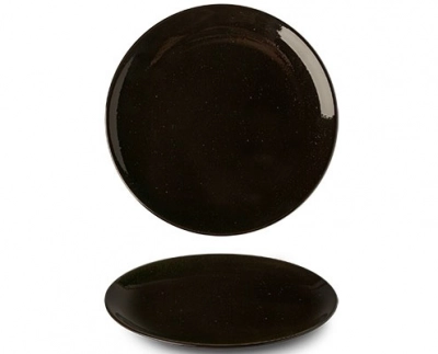 Lifestyle Ebony porcelán lapostányér 21 cm kép