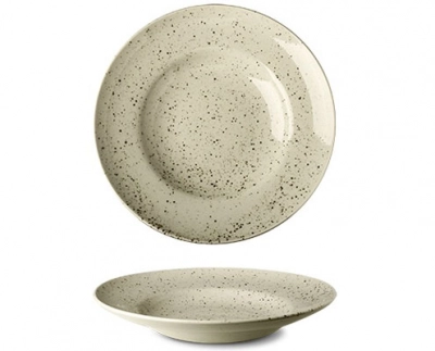 Lifestyle Natural porcelán tányér tésztának 29,5 cm kép