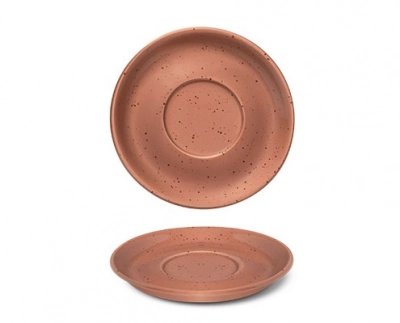 Lifestyle Terracotta porcelán csészealj 15 cm kép