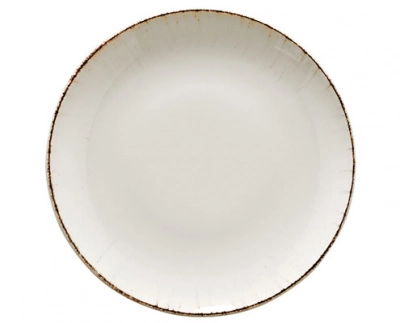 Bonna Retro porcelán perem nélküli lapostányér 21 cm kép