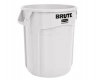 Rubbermaid Brute törhetetlen szemetes konténer, 37,9 l, fehér