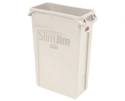 Rubbermaid Slim Jim szemetes kuka bézs 87 l kép