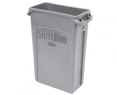 Rubbermaid Slim Jim szemetes kuka szürke 87 l kép