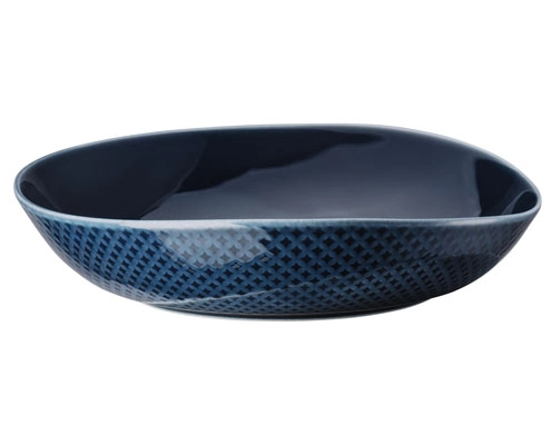 Rosenthal Junto Ocean Blue porcelán mélytányér 22 cm