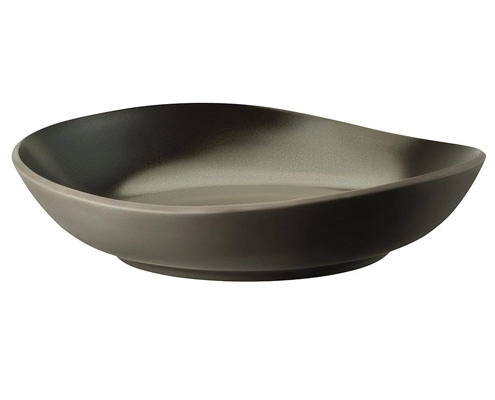 Rosenthal Junto Slate Grey porcelán mélytányér 28 cm