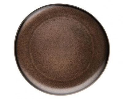 Rosenthal Junto Bronze porcelán lapostányér 25 cm kép