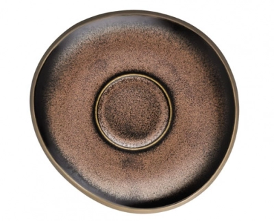 Rosenthal Junto Bronze porcelán csészealj 11,5 cm kép