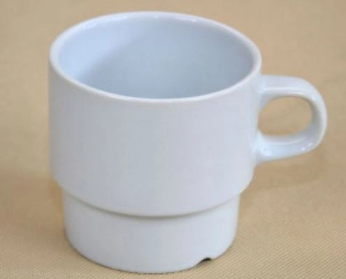 Super White fehér porcelán stócolható bögre 3,4 dl