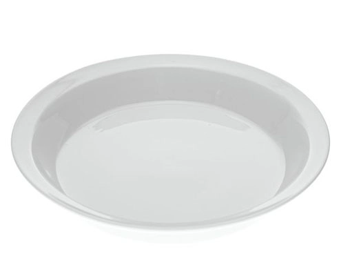 Fehér porcelán lapos adagtál Super White 210 mm